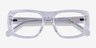 Sonny Clear AcetateEyeglass Frames from EyeBuyDirect, Closed View