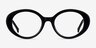 Bree Black AcetateEyeglass Frames from EyeBuyDirect, Front View