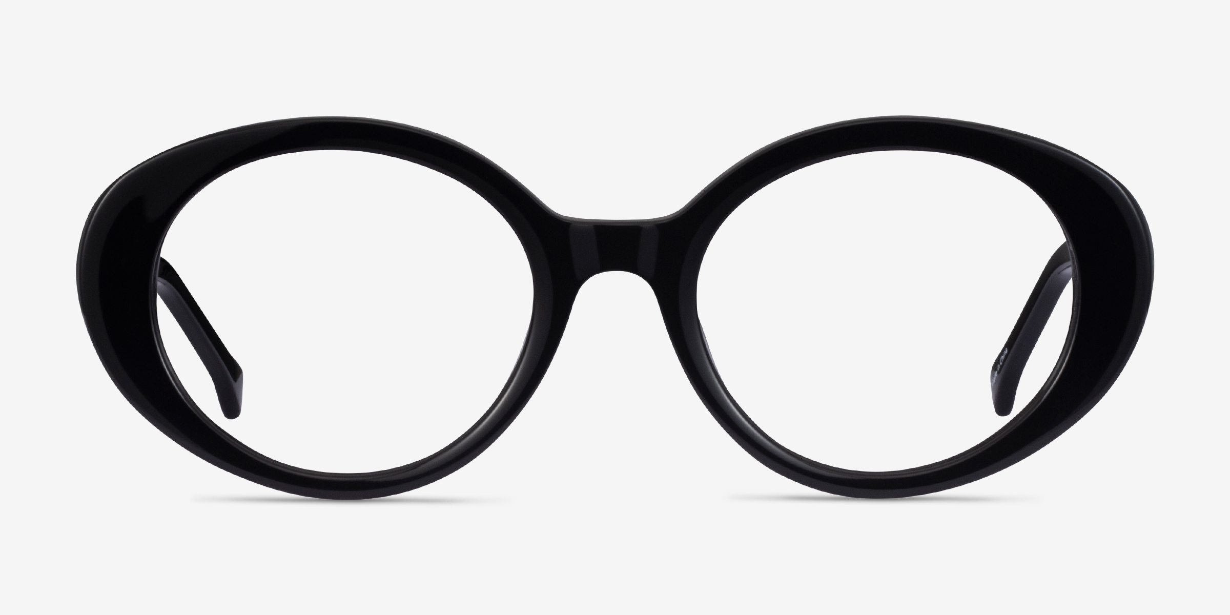 Bree Oval Black Glasses for Women Eyebuydirect