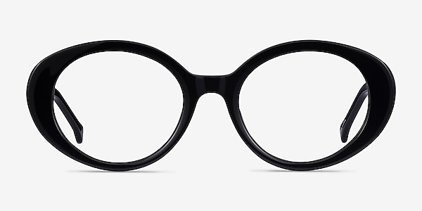 Bree Noir Acétate Montures de lunettes de vue