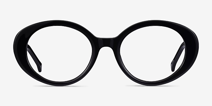 Bree Black Acetate Eyeglass Frames