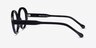 Bree Black AcetateEyeglass Frames from EyeBuyDirect, Side View