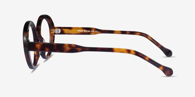 Bree Tortoise AcetateEyeglass Frames from EyeBuyDirect, Side View