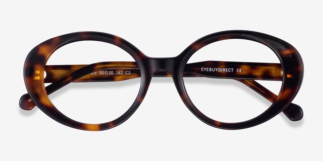 Bree Tortoise AcetateEyeglass Frames from EyeBuyDirect, Closed View