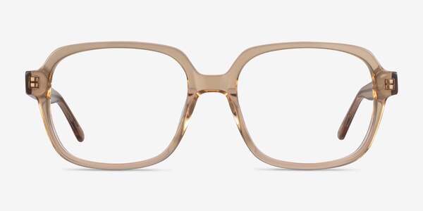 Kurt Clear Brown Acétate Montures de lunettes de vue