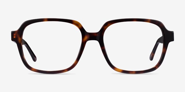 Kurt Tortoise AcetateEyeglass Frames from EyeBuyDirect, Front View