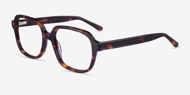 Kurt Tortoise AcetateEyeglass Frames from EyeBuyDirect, Angle View