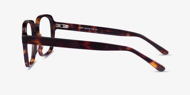 Kurt Tortoise AcetateEyeglass Frames from EyeBuyDirect, Side View