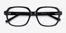 Kurt Black AcetateEyeglass Frames from EyeBuyDirect, Closed View