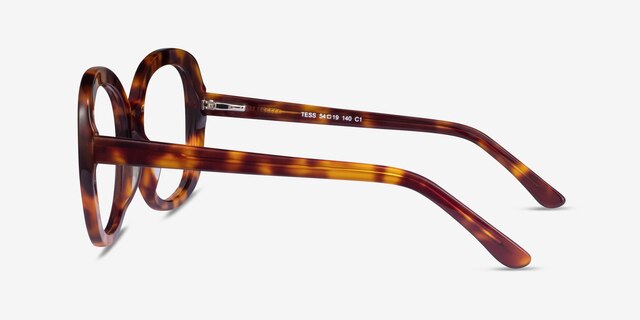 Tess Écailles AcétateMontures de lunettes de vue d'EyeBuyDirect, Vue de Côté