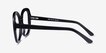 Tess Black AcetateEyeglass Frames from EyeBuyDirect, Side View