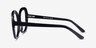 Tess Black AcetateEyeglass Frames from EyeBuyDirect, Side View