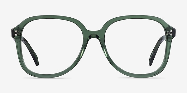 Tripp Clear Green Acétate Montures de lunettes de vue