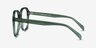 Tripp Clear Green AcétateMontures de lunettes de vue d'EyeBuyDirect, Vue de Côté