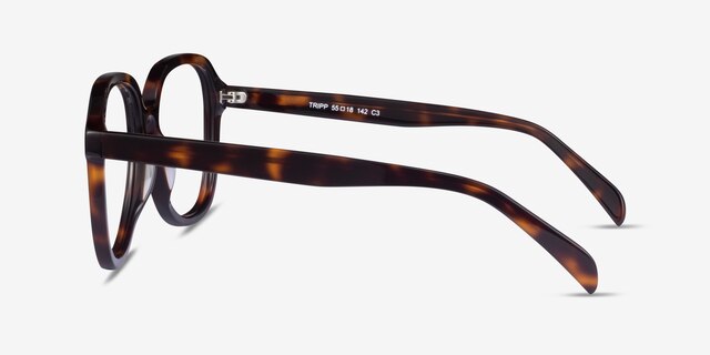 Tripp Tortoise AcetateEyeglass Frames from EyeBuyDirect, Side View