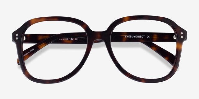 Tripp Tortoise AcetateEyeglass Frames from EyeBuyDirect, Closed View