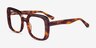 Calista Tortoise AcetateEyeglass Frames from EyeBuyDirect, Angle View
