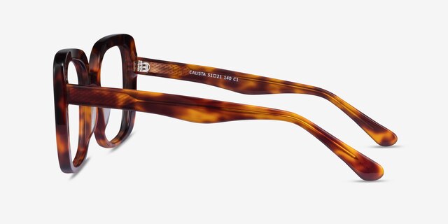 Calista Tortoise AcetateEyeglass Frames from EyeBuyDirect, Side View