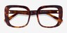 Calista Tortoise AcetateEyeglass Frames from EyeBuyDirect, Closed View