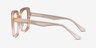 Calista Clear Yellow AcetateEyeglass Frames from EyeBuyDirect, Side View