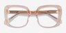 Calista Clear Yellow AcetateEyeglass Frames from EyeBuyDirect, Closed View