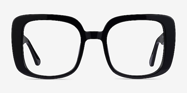 Calista Noir Acétate Montures de lunettes de vue