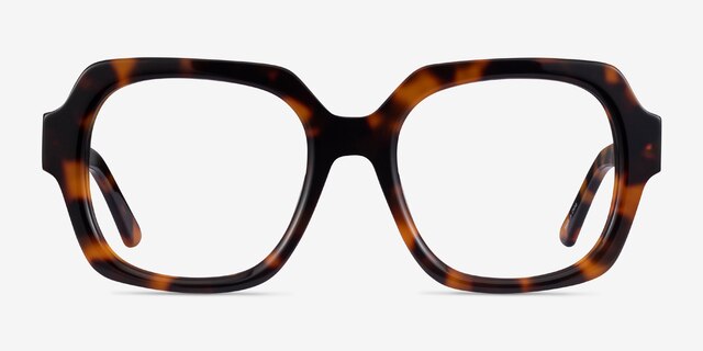 Ellen Tortoise AcetateEyeglass Frames from EyeBuyDirect, Front View