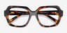 Ellen Tortoise AcetateEyeglass Frames from EyeBuyDirect, Closed View