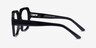 Ellen Black AcetateEyeglass Frames from EyeBuyDirect, Side View