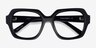 Ellen Black AcetateEyeglass Frames from EyeBuyDirect, Closed View