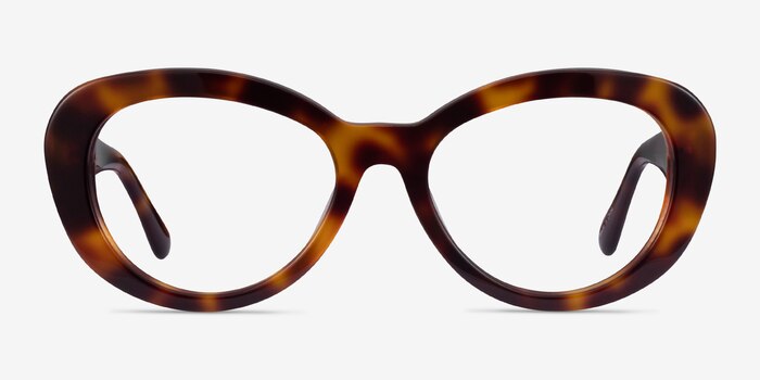 Dahlia Tortoise Acetate Eyeglass Frames from EyeBuyDirect