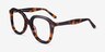 Cathy Écailles AcétateMontures de lunettes de vue d'EyeBuyDirect, Vue d'Angle