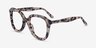 Cathy Écaille ivoire AcétateMontures de lunettes de vue d'EyeBuyDirect, Vue d'Angle