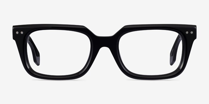 Kit Noir Acétate Montures de lunettes de vue d'EyeBuyDirect