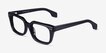 Kit Black AcetateEyeglass Frames from EyeBuyDirect, Angle View