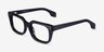 Kit Black AcetateEyeglass Frames from EyeBuyDirect, Angle View