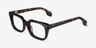 Kit Dark Tortoise AcetateEyeglass Frames from EyeBuyDirect, Angle View
