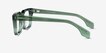 Kit Clear Green AcetateEyeglass Frames from EyeBuyDirect, Side View