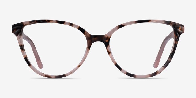Wonder Ivory Tortoise Pink AcetateEyeglass Frames from EyeBuyDirect, Front View