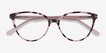 Wonder Ivory Tortoise Pink AcetateEyeglass Frames from EyeBuyDirect, Closed View