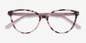 Wonder Ivory Tortoise Pink AcetateEyeglass Frames from EyeBuyDirect, Closed View