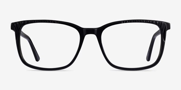 Meridian Black Acetate Eyeglass Frames