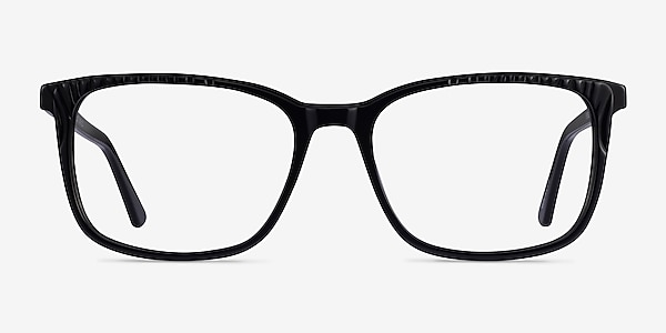 Meridian Black Acetate Eyeglass Frames