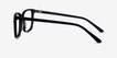 Meridian Black AcetateEyeglass Frames from EyeBuyDirect, Side View