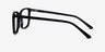 Meridian Black AcetateEyeglass Frames from EyeBuyDirect, Side View