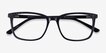 Meridian Black AcetateEyeglass Frames from EyeBuyDirect, Closed View