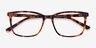 Meridian Tortoise AcetateEyeglass Frames from EyeBuyDirect, Closed View