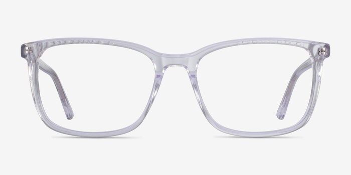 Meridian Clear Acetate Eyeglass Frames from EyeBuyDirect