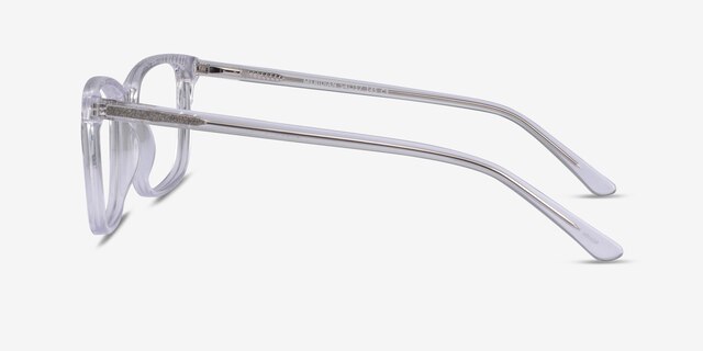 Meridian Clear AcetateEyeglass Frames from EyeBuyDirect, Side View