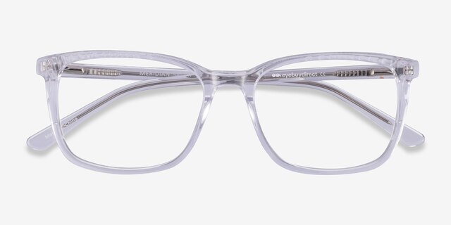 Meridian Clear AcetateEyeglass Frames from EyeBuyDirect, Closed View